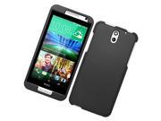 HTC Desire 610 Hard Case Cover Black Texture