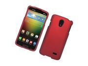 LG Lucid 3 VS876 Hard Case Cover Red Texture