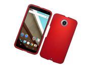 Motorola Google Nexus 6 Hard Case Cover Red Texture