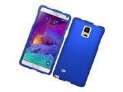 Samsung Galaxy Note 4 Hard Case Cover Blue Texture
