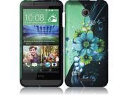 HTC Desire 510 Hard Case Cover Sublime Flower Texture