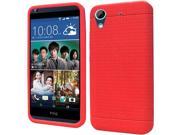 HTC Desire 626 Silicone Case Red Ultra Thin Rugged