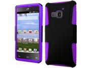 Huawei Magna H871G Hard Cover and Silicone Protective Case Hybrid Black Purple Slim Dual Layer