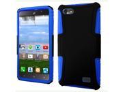Huawei Raven LTE H892L Hard Cover and Silicone Protective Case Hybrid Black Blue Slim Dual Layer