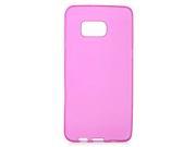Samsung Galaxy S6 Edge Plus G928 Silicone Case TPU Transparent Frosted Hot Pink