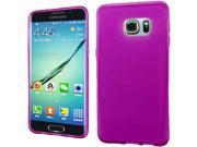 Samsung Galaxy S6 Edge Plus G928 Silicone Case TPU Frosted Hot Pink Flexible Thin