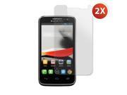 Alcatel One Touch Evolve 5020T 2X Custom Fit Clear Screen Guard Protector