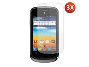 ZTE Avail 2 Z992 3X Custom Fit Clear Screen Guard Protector