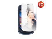 Samsung Galaxy Discover S730G Centura S738C 3X Custom Fit Mirror Screen Guard Protector
