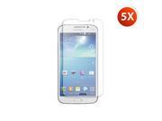 Samsung Galaxy Mega 5.8 I9152 5X Custom Fit Clear Screen Guard Protector