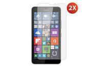 Microsoft Nokia Lumia 640 XL 2X Custom Fit Clear Screen Guard Protector