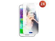 Samsung Galaxy S5 mini G800 2X Custom Fit Mirror Screen Guard Protector