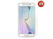 Samsung Galaxy S6 Edge G925 2X Custom Fit Clear Screen Guard Protector