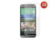 HTC One Remix One Mini 2 2X Custom Fit Clear Screen Guard Protector