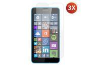 Microsoft Nokia Lumia 640 3X Custom Fit Anti Glare Screen Guard Protector