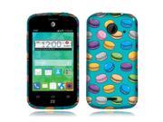 ZTE Prelude 2 Z667G Zinger Whirl 2 Silicone Case TPU Munching On Macarons