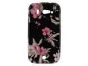 ZTE Imperial II N9516 Silicone Case TPU Japanese Morning Glory
