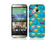 HTC One 2 M8 Silicone Case TPU Munching On Macarons