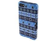 BlackBerry Z10 Hard Case Cover Blue Aztec