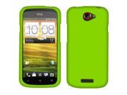 HTC One S Ville Hard Case Cover Green Texture