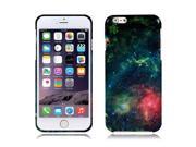 Apple iPhone 6 plus 5.5 inch Silicone Case TPU Emerald Green Cosmo Galaxy