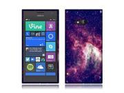 Nokia Lumia 735 Silicone Case TPU Pink Stars Galaxy Nebula