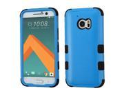 For HTC 10 Natural Dark Blue Black TUFF Hybrid Phone Protector Cover