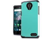 ZTE Grand X 3 X3 Z959 Warp 7 N9519 Protector Cover Case Hybrid Teal Blue Black Astronoot