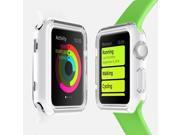 Apple Watch Sport Edition 42mm Apple Watch Series 2 42mm 2nd Gen 2016 Silicone Case TPU Clear White