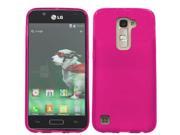 LG K7 Tribute 5 LS675 MS330 M1 Treasure L51AL L51VL L52AL L52VL Silicone Case TPU Hot Pink