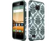 Huawei Union Y538 Hard Cover and Silicone Protective Case Hybrid Black Damask Black Fusion