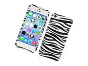 Apple iPhone 5C Light Lite Hard Case Cover Black White Zebra