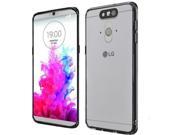 LG G5 H850 VS987 Hard Cover and Silicone Protective Case Hybrid Transparent Clear Black Bumper
