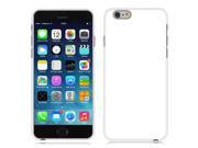 Apple iPhone 6 4.7 inches iPhone 6s 4.7 inches 2nd Gen 2015 Hard Case Cover White Case Unfinished