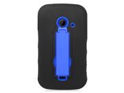 ZTE Prelude 2 Z667G Zinger Whirl 2 Protector Case Hybrid Black BL Symbiosis Vertical Stand New