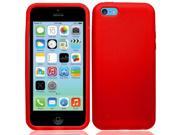 Apple iPhone 5C Light Lite Silicone Case Red