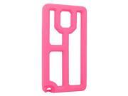 Samsung Galaxy Note 4 N910 Silicone Case Hot Pink Easy Grip