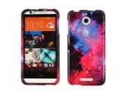 HTC Desire 510 512 Hard Case Cover Hot Pink Sky Galaxy Nebula
