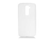 LG Optimus G2 D800 D801 D802 LS980 Silicone Case TPU Transparent Frosted White