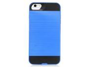 Apple Iphone 6 Plus iPhone 6s Plus Protector Cover Case Hybrid Blue Black Brushed