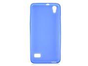 Huawei SnapTo LTE G620 Pronto H891L Silicone Case TPU Transparent Frosted Blue