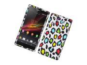 Sony Xperia Z C6603 C6606 Hard Case Cover Colorful Leopard Texture