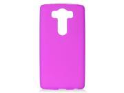 LG V10 H900 VS990 H901 H968 H961N Silicone Case TPU Transparent Frosted Hot Pink