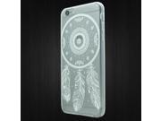Apple iPhone 6 iPhone 6s 2nd Gen 2015 Silicone Case TPU 3D Crystal White Dream Catcher