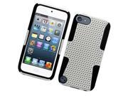 Apple iPod Touch 5 iPod Touch 6 Protector Cover Case Hybrid Perforated White Black