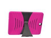 Samsung Galaxy Tab S2 9.7 Hard Cover and Silicone Protective Case Hybrid Hot Pink Black w Stand