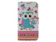 Samsung Galaxy S6 Edge Plus G928 Pouch Case Cover Butterflies Owl Flap Credit Card Strap
