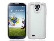 Samsung Galaxy S 4 I9500 I9505 I337 Silicone Case Clear White Gummy