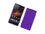 Sony Xperia Z C6603 C6606 Hard Case Cover Purple Texture
