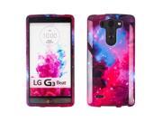 LG G3 mini Vigor D725 LS885 Hard Case Cover Hot Pink Sky Galaxy Nebula